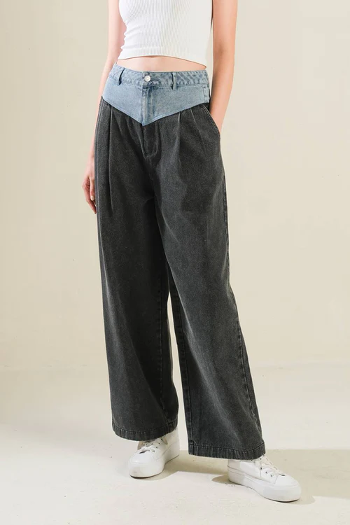 Take Me Back To Denim Pants