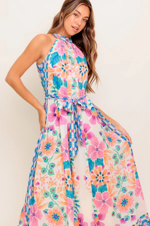 Path to Greatness Woven Maxi Dress